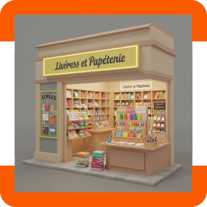 Livres et papeterie