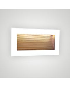 Encastré mural LED Oblong blanc 2,6W 3100K AC110~240V