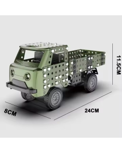 jouet éducatif pour enfants voiture 3D bricolage assemblage manuel camion inertiel jouet pour enfants cadeau