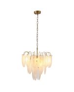 Lustre WING 6*E14 Ø430*H990mm Doré