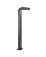 lampaaire burty le noir 9w 3000k IP54