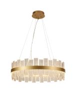 Suspension BELINDA LED 44W 3000K 5060LM Doré Ø695*H220mm