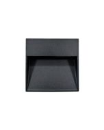 Spot contre marche moro noire 3W 3000K IP65