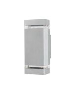 Applique extérieur 2xGU10 IP44 Silver