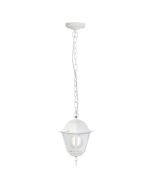 E Suspension Yeni (Lima) blanche, E27 60W IP44