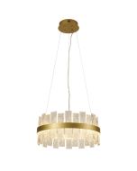 Suspension BELINDA LED 32W 3000K 3680LM Doré Ø495*H220mm