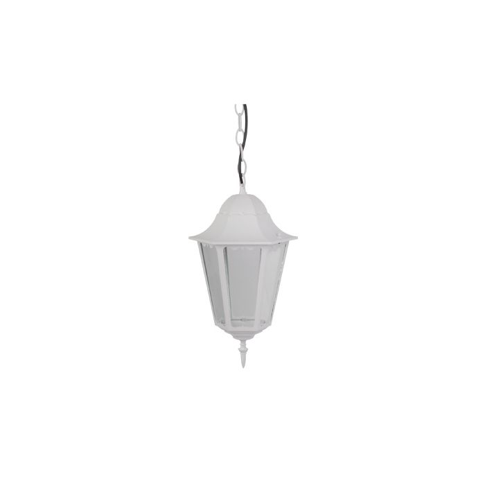 E Suspension Yala (Zagreb) blanche, E27 60W IP44 PR18