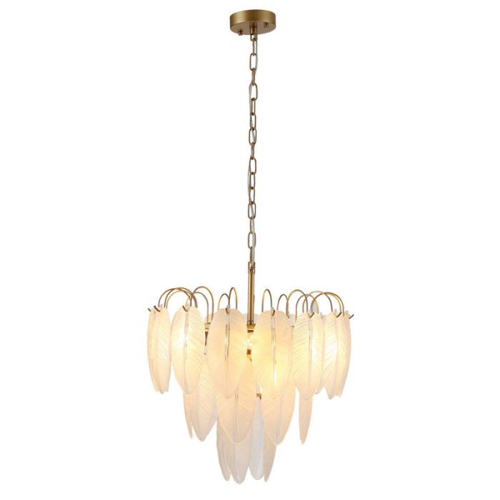 Lustre WING 6*E14 Ø430*H990mm Doré
