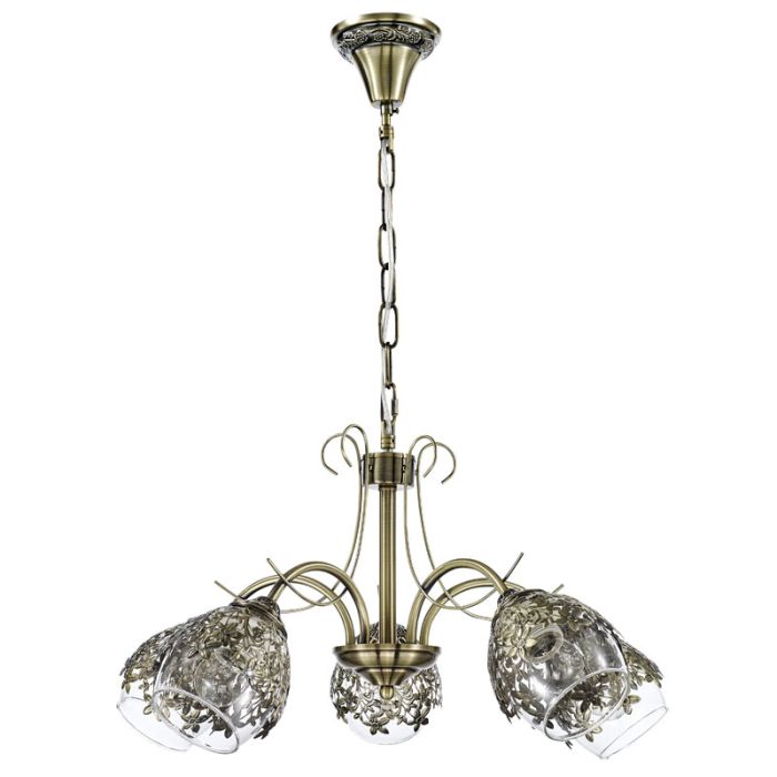 Lustre PEER 5XE27 40W Ø55*H80cm