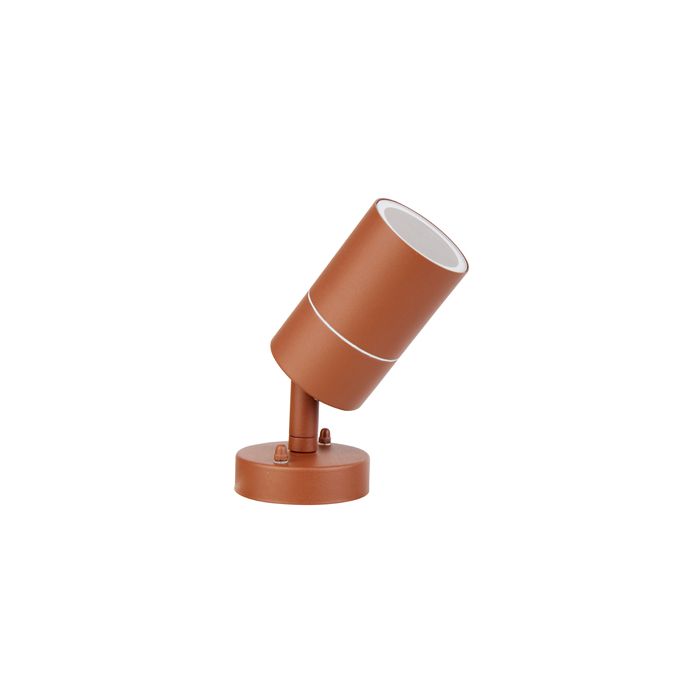 E NIN Applique Nilian IP54 GU10 couleur Rouille
