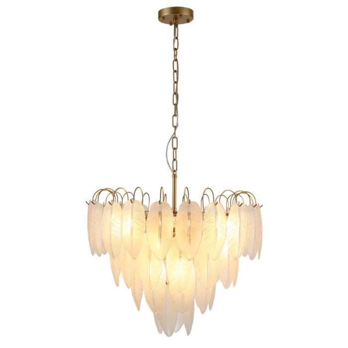 Lustre WING 12*E14 Ø580*H1070mm Doré