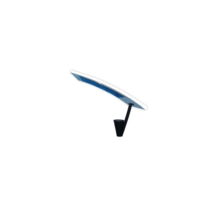 HG LANTERNE INDIRECT 2 VOILE ALU PR18