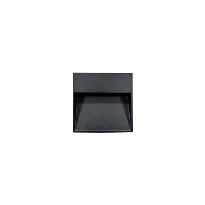 Spot contre marche moro noire 3W 3000K IP65