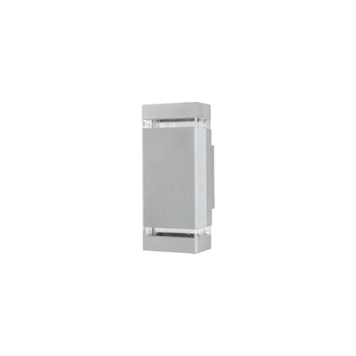 Applique extérieur 2xGU10 IP44 Silver