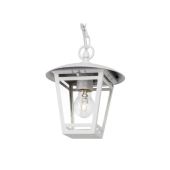 Suspension Riley E27 blanche PR18