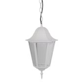 E Suspension Yala (Zagreb) blanche, E27 60W IP44 PR18