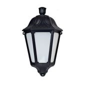 E Applique Daria noir E27 286X515mm IP55