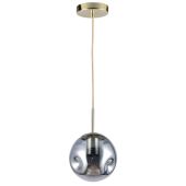 Suspension Fagna E27 Smoky glass Ø150mm