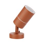 E NIN Applique Nilian IP54 GU10 couleur Rouille