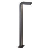 lampaaire burty le noir 9w 3000k IP54