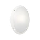 Hublot Ovale Blanc IP66 LED 12W 1000Lm