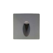 Spot contre marche icone GRIS 3W 3000K IP65 86*86