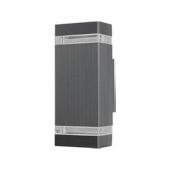Applique extérieur 2xGU10 IP44 Dark Grey