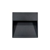 Spot contre marche moro noire 3W 3000K IP65