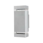 Applique extérieur 2xGU10 IP44 Silver