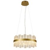 Suspension BELINDA LED 32W 3000K 3680LM Doré Ø495*H220mm
