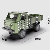 jouet éducatif pour enfants voiture 3D bricolage assemblage manuel camion inertiel jouet pour enfants cadeau
