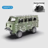 jouet éducatif pour enfants voiture 3D bricolage assemblage manuel camion inertiel jouet pour enfants cadeau