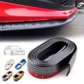 Protection pare-chocs avant voiture – Bande en caoutchouc flexible 2,5 m, style sportif et anti-rayures